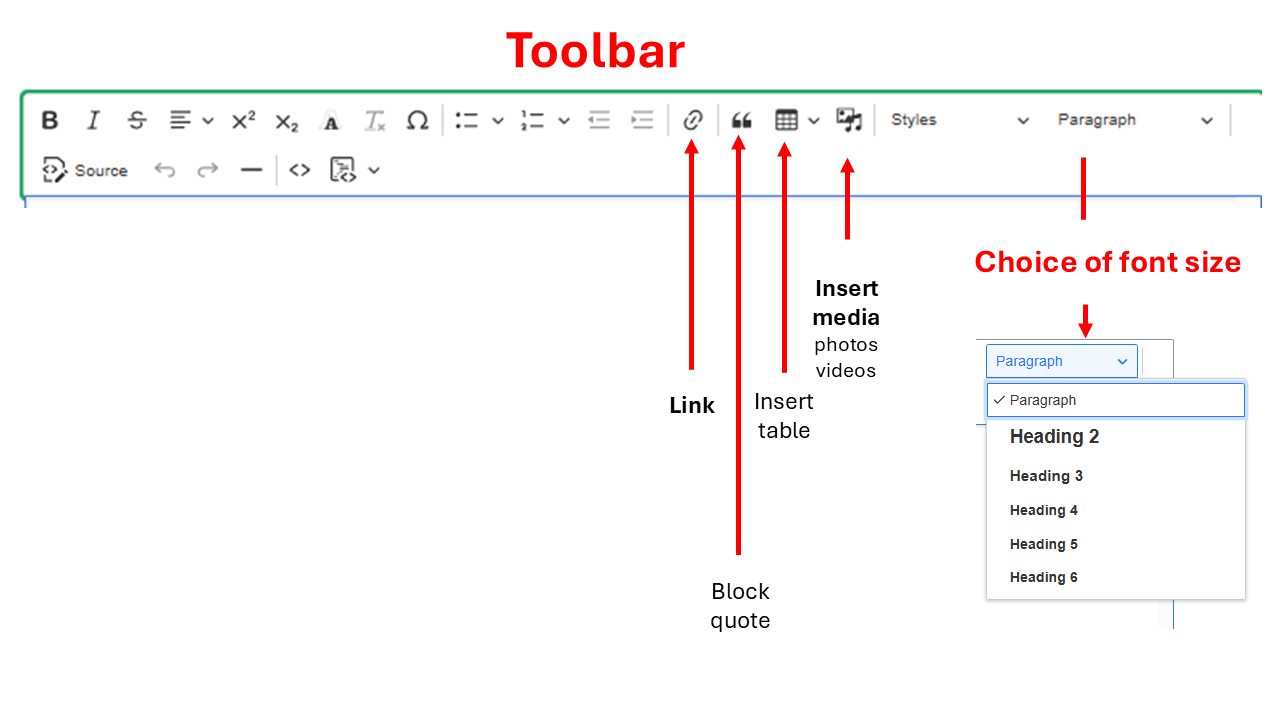 tool bar a