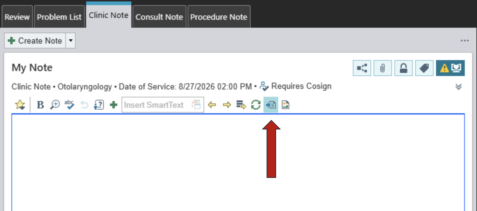 Screenshot of Text