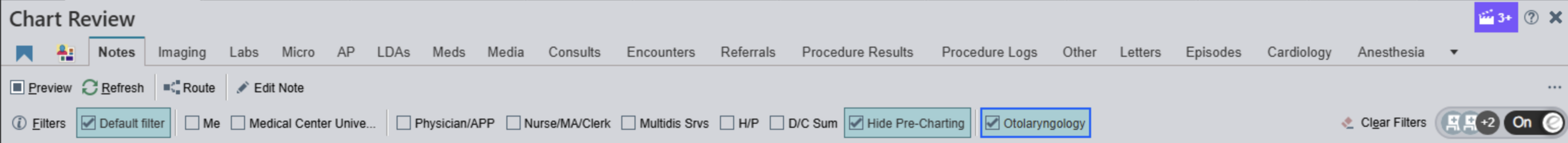 Screenshot of text