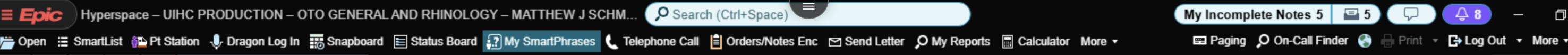 Screenshot of text