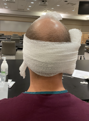 Mastoid Dressing Apply