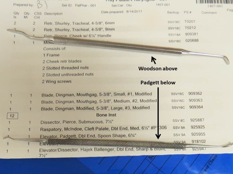 useful instruments for thyroplasty