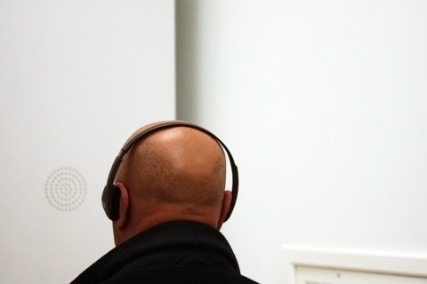 Man with headphones