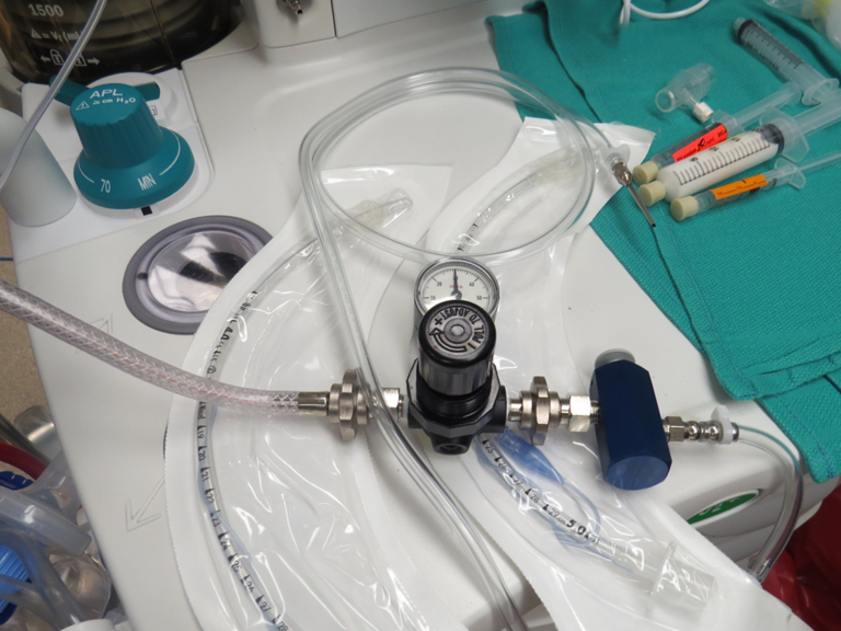 "New" as of July 2018 Jet Anesthesia Unit